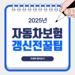 자동차보험갱신